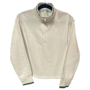 Xersion Girls XL Plus Quick Dri Zip Henley Top Long Sleeve Thumbholes Activewear